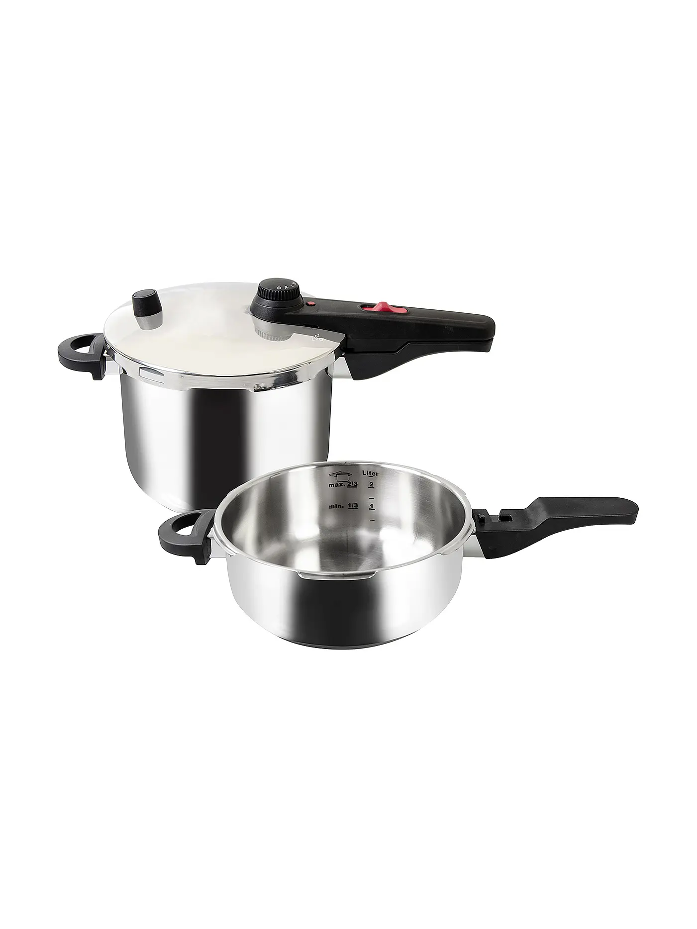 KELOMAT | Schnellkochtopf Set Alfa 22cm 6l INDUKTION | 